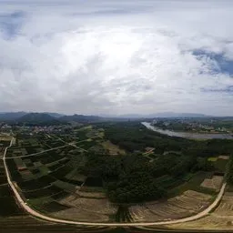 Partly cloudy during the day HDR
