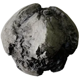 Rugged Rock Ground Surface