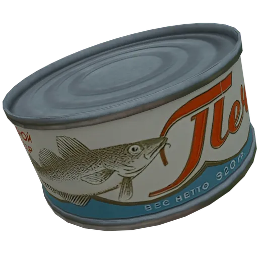Corroded Soviet Metal Can