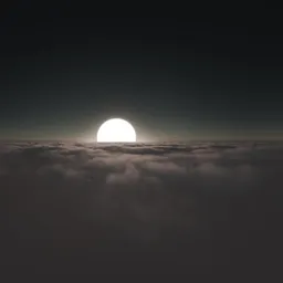 Night Sky-Above the Clouds
