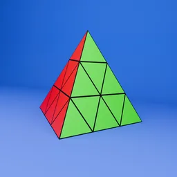 Rubik's Pyramid Puzzle