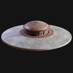 1932 75mm Retractable Fort Turret