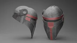 Sci-Fi Army Helmet