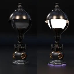 Steampunk Table Lamp