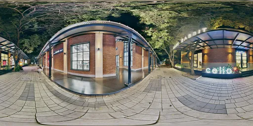 Night Mall Street HDRI
