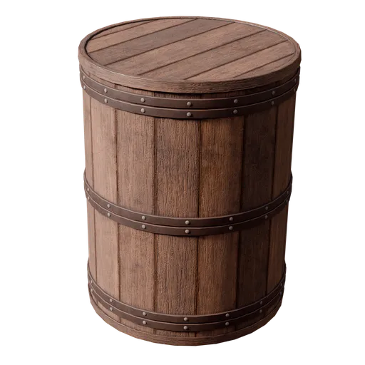 Wooden Barrel