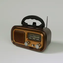 Vintage Portable Radio