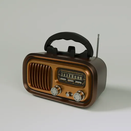 Vintage Portable Radio