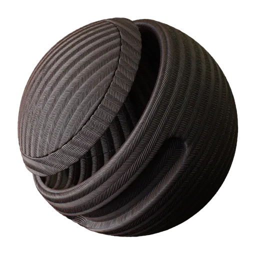 High-quality PBR plastic fabric texture for 3D rendering in Blender, ideal for virtual interior design.