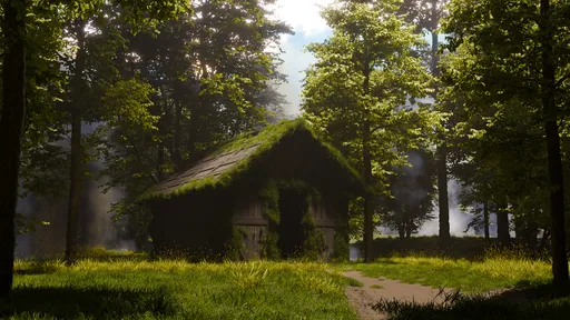 Forest Wooden Hut