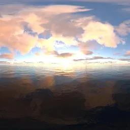 Evening night cloud