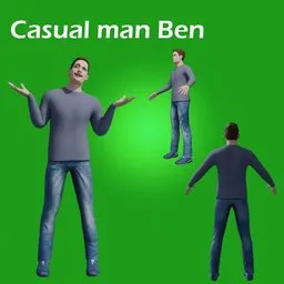Casual man