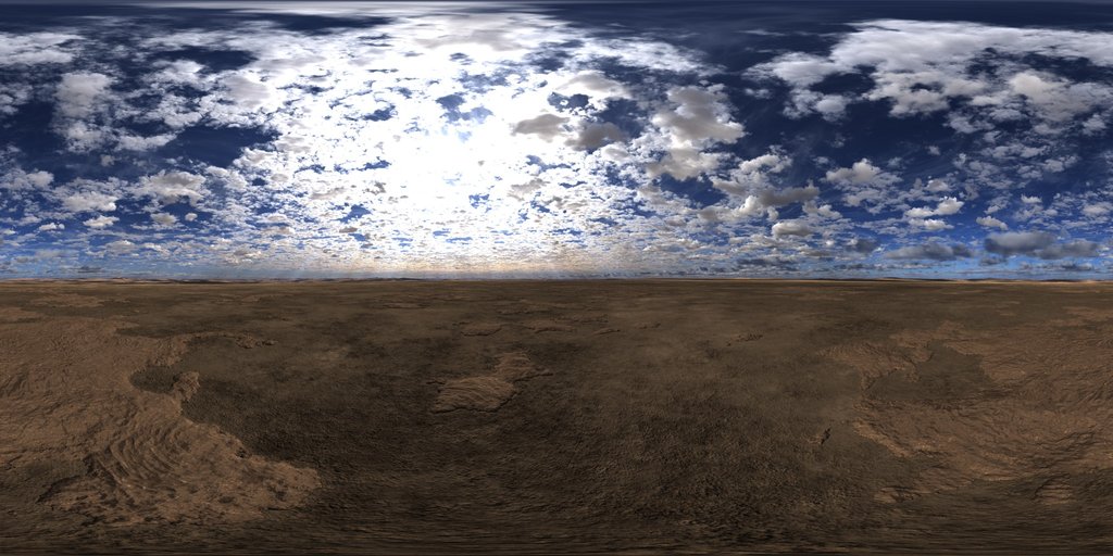 Many Small Clouds Skydome | FREE Nature HDRis | BlenderKit