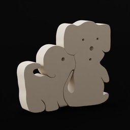 Wooden toys(dogs2)