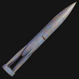 German Interwar A3 Rocket Painted