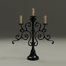 Luxury Candle Stand Decorating