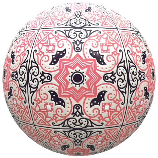 Highly detailed seamless PBR texture of a vintage rustic Mexican ceramic, ideal for Blender 3D floor designs with adjustable settings.