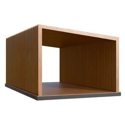 Modern Wooden Pavilion Shelter