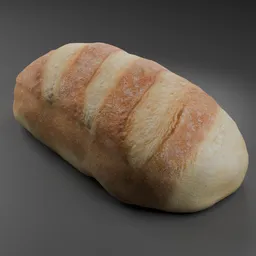 Photoscan Bread Sourdough Loaf