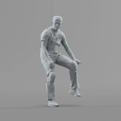 Lowpoly Car Mechanic