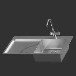 Sink S71 S715-F450 CT BK
