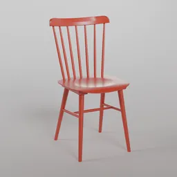 Ironica Chair C350 - Factory Red