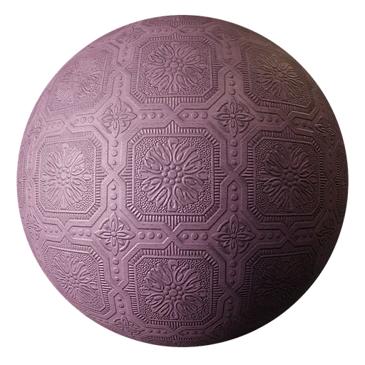 Wallpaper Anaglypta Mauve