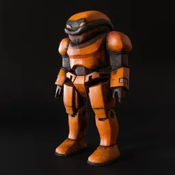 Sci-Fi Robot Character