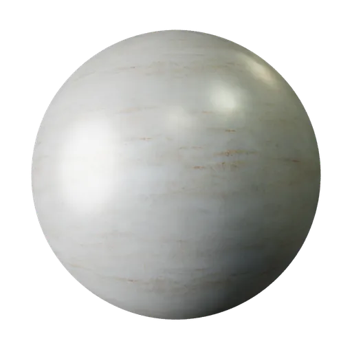 High-resolution 2K PBR marble texture for 3D rendering in Blender and other software, without displacement.