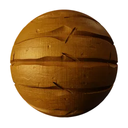Stylised Wood Planks Oak