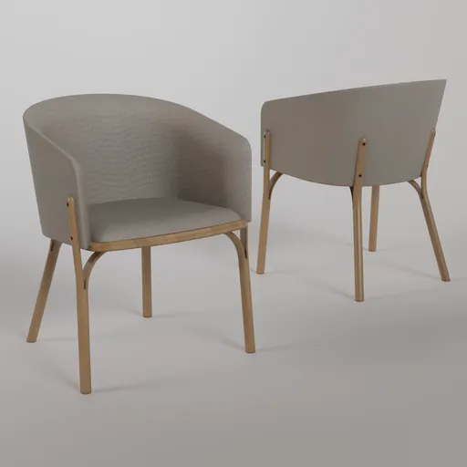 Split Armchair B116