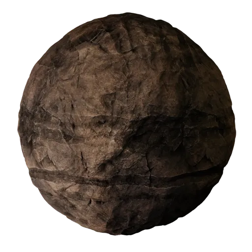 Rugged Layer Rock Surface