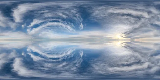 Infinite Real Sky - Cloudy Morning