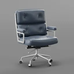 Leather office chair