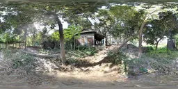 Quiet villageside Scene