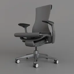 HM Embody Chair Graphite/Black