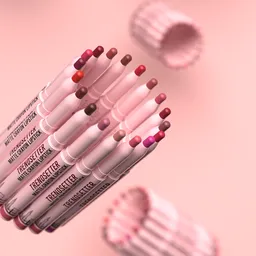 Crayon lipstick rolling animation