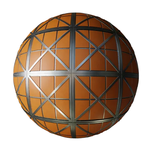 High-quality PBR SciFi panelling texture for 3D modeling in Blender and other software.