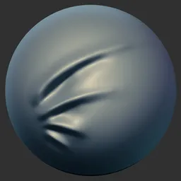 ER_Fabric Brush Gentle Long Fold