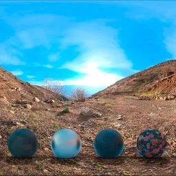 Highland Sunset Meadow HDRI