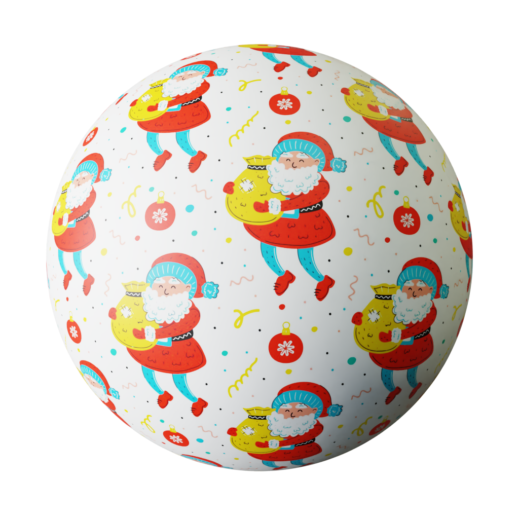 christmas-wrapping-paper-10-free-3d-paper-materials-blenderkit