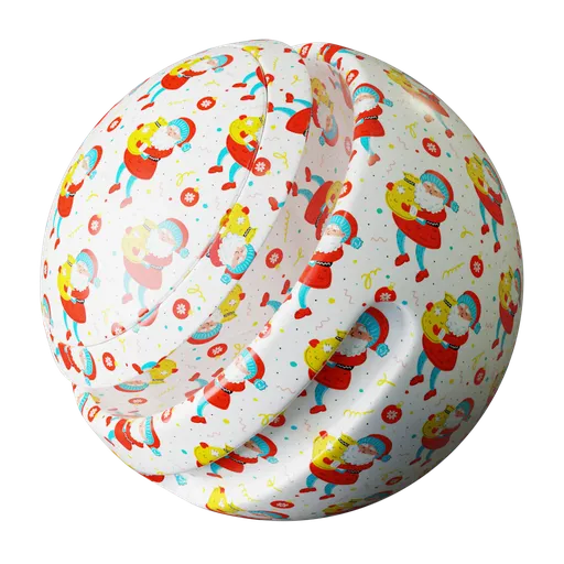 Santa Wrapping Paper