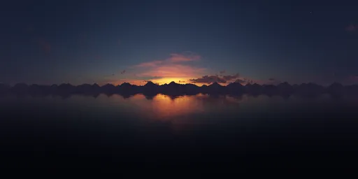 Night Twilight Sky Landscape