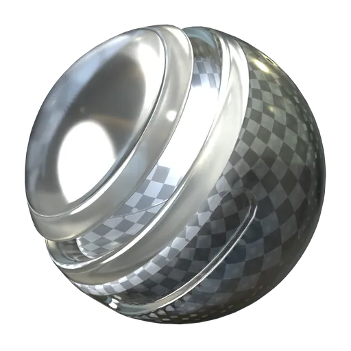 High-quality transparent Blender 3D material with a procedural shader for PBR applications.