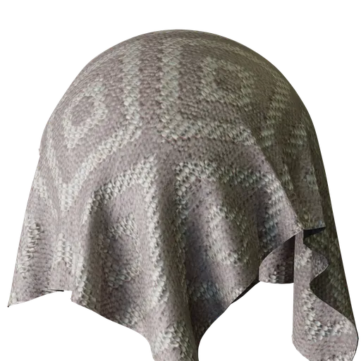 Geometric Grey Jacquard