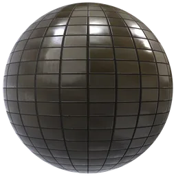 Glossy Brown Floor Tiles