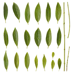 Forsythia viridissima Leaf