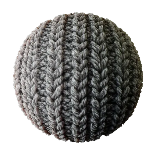 Coarsely knitted fabric
