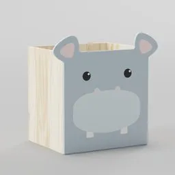 Animalbox - Hippo Storage Box