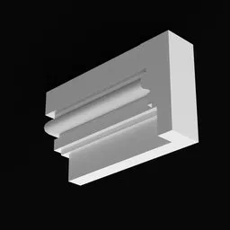 Crown Molding Design12 10X3Inches